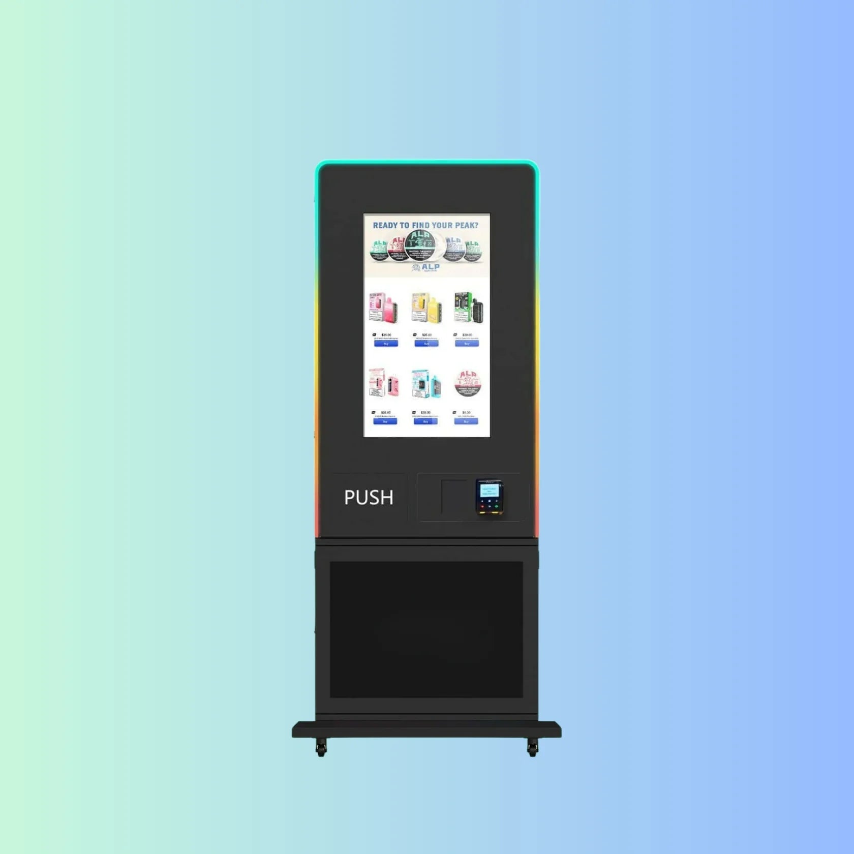 Free Standing BuzzBox Vending Machine - 32" Screen
